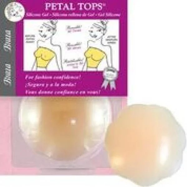 2 1/4″ Silicone Gel Petal Nipple Covers – Beige