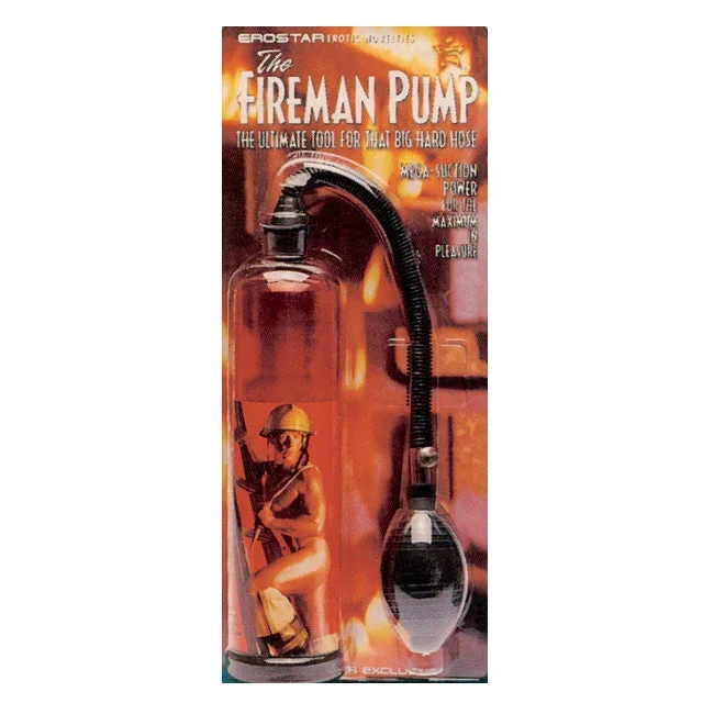 ‘–Fireman Pump-red Cylinder