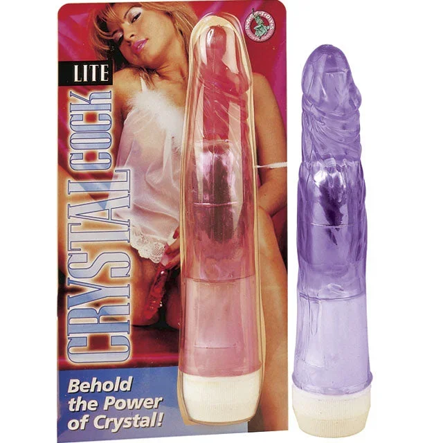 ‘++Crystal Cock Lite – Purple (Sm