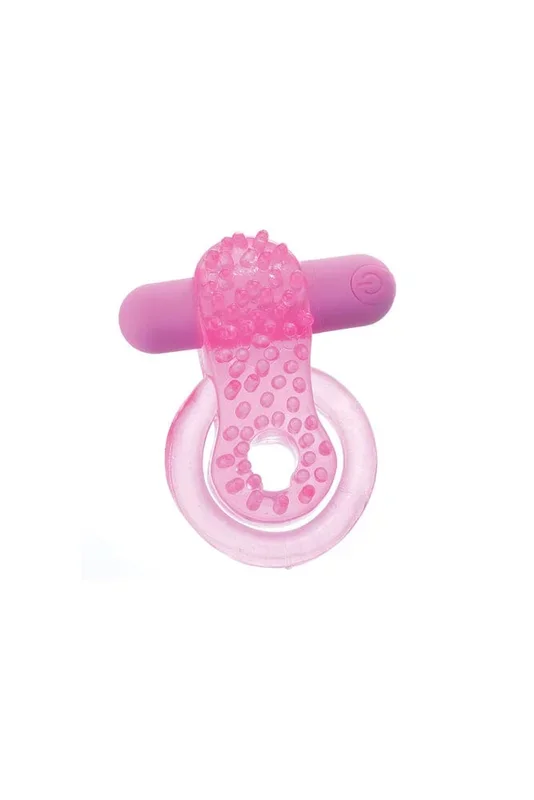 Adam & Eve – Rechargeable Couples Cock Ring – Pink