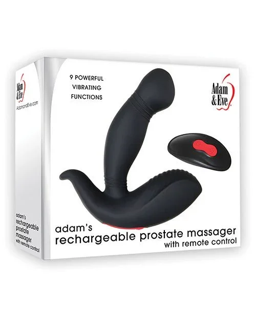 Adam & Eve Adam’s Prostate Massager w/Remote – Black