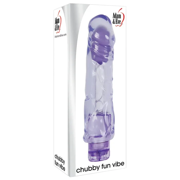 Adam & Eve Chubby Fun Vibe-Purple 9″