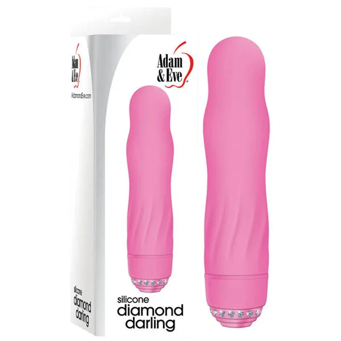 Adam & Eve Diamond Darling – Pink 10.25 cm Vibrator