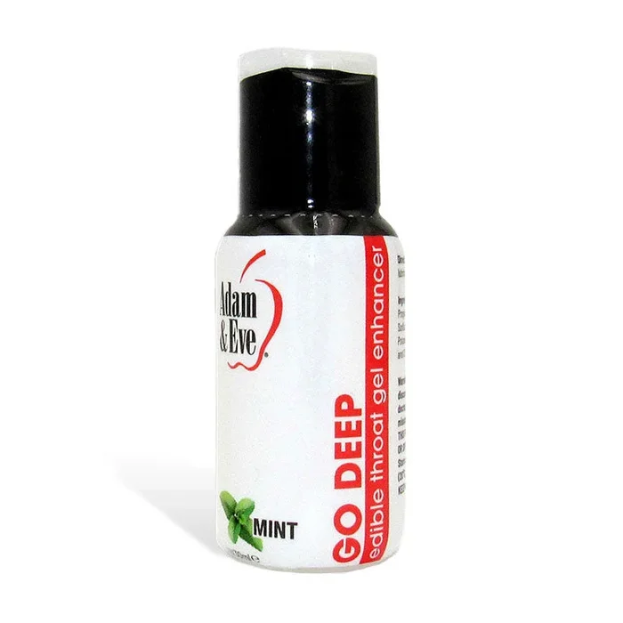 Adam & Eve GO DEEP Throat Gel – Mint Flavoured Oral Sex Gel – 30 ml