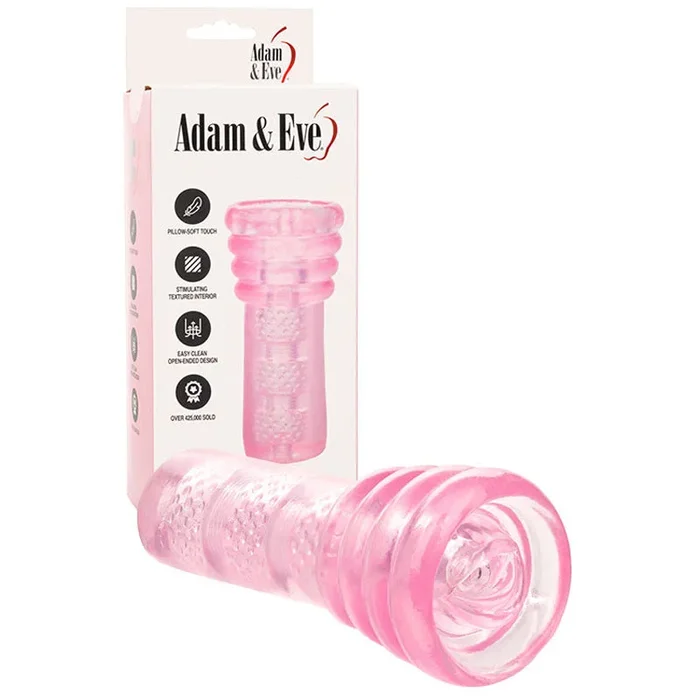 Adam & Eve SUPER HEAD HONCHO – Pink Oral Stroker