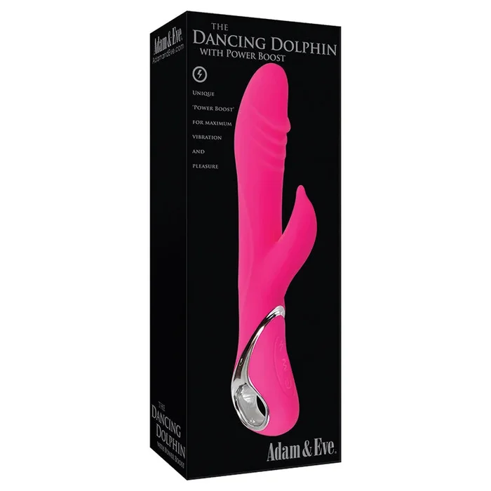 Adam & Eve The Dancing Dolphin-Pink 9″