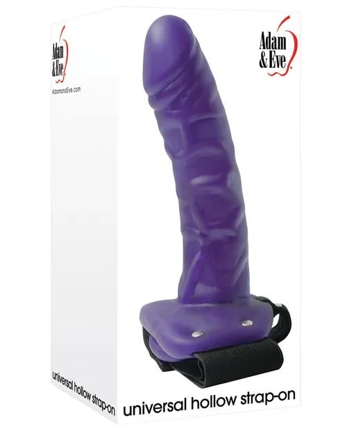Adam & Eve Universal Hollow Strap On – Purple