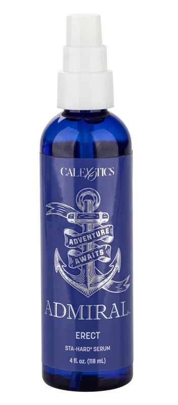 Admiral Erect Sta-Hard Desensitizing Serum Lubricant 4 oz