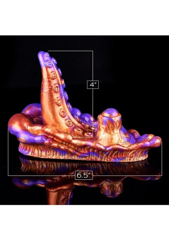 Alien Nation Copperhead Rechargeable Silicone Vibrating Grinder with Remote Control