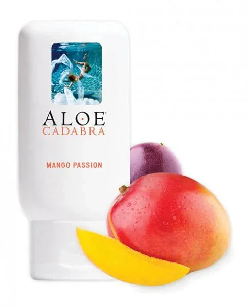 Aloe Cadabra Organic Lubricant – 2.5 Oz Bottle Mango Passion