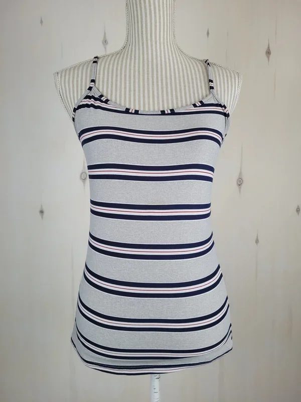 ARDENES STRIPED TANK LADIES LARGE PRE-LOVED