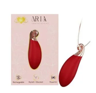 Aria Vibrating Necklace Red