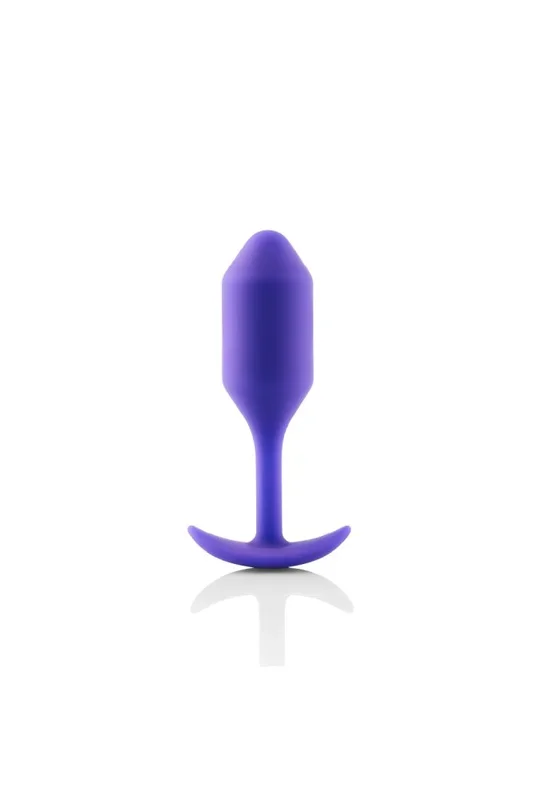 b-Vibe – Snug Plug 2 – Weighted Butt Plug – Purple