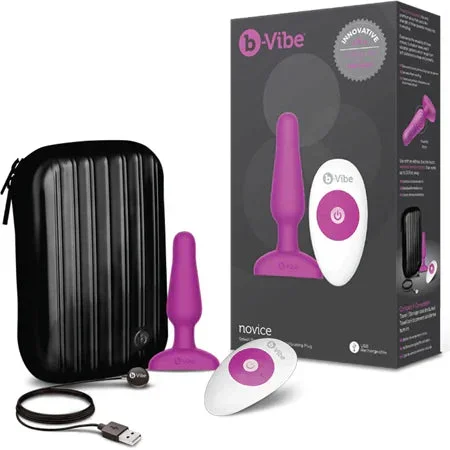 B-Vibe Novice Plug – Fuchsia