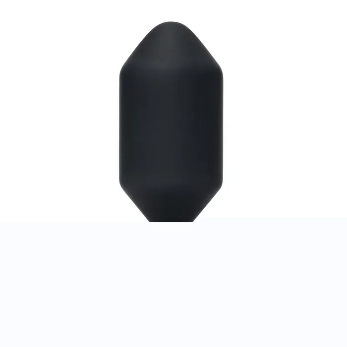 b-Vibe Snug Plug 7 Weighted Silicone Butt Plug Black