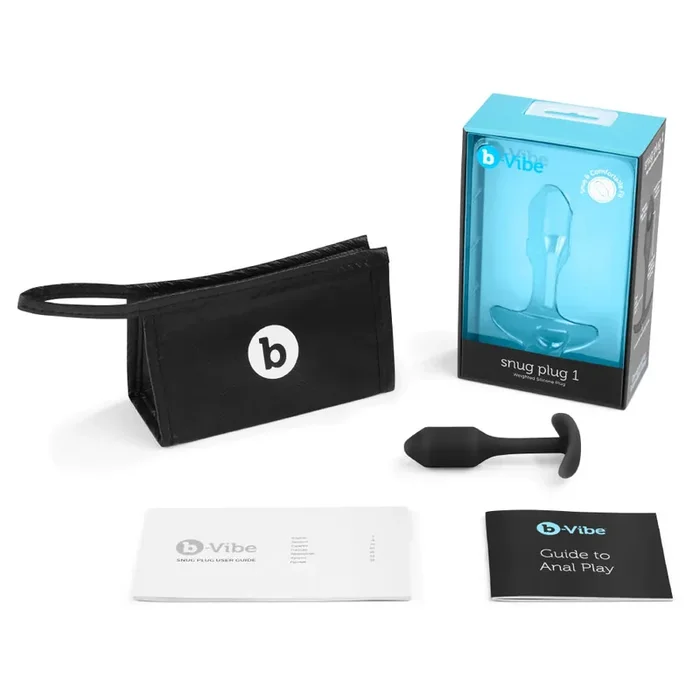 b-Vibe Snug Plug Silicone Weighted Butt Plug