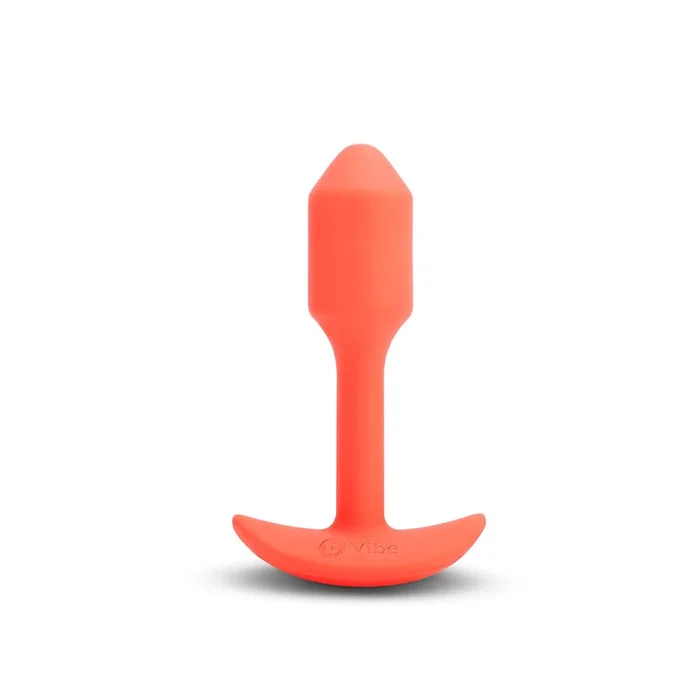 B-Vibe Vibrating Snug Plug 1 (S) – Orange