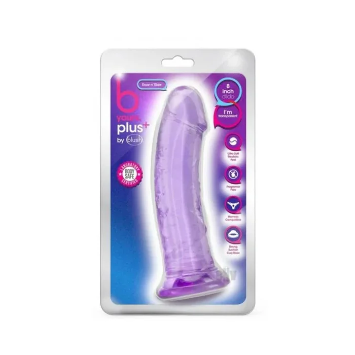 B Yours Plus Roar ‘n’ Ride Dildo Purple