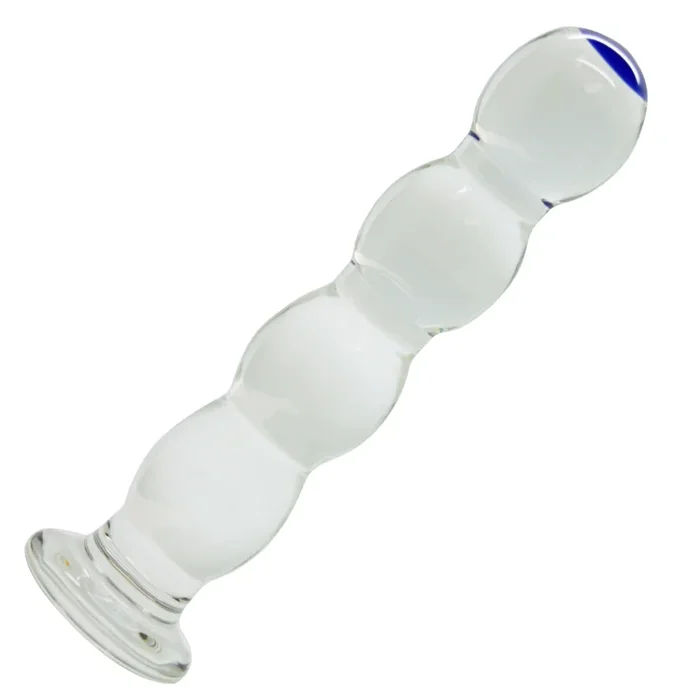 Beaded Glass Dildo – Great For G-Spot Or P-Spot Stimulation!