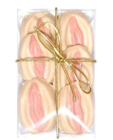 Bite Size Vagina Butterscotch Gift Box 6 Pieces