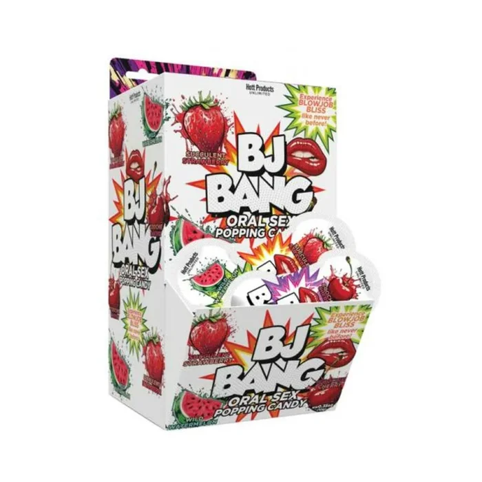 Bj Bang Popping Blow Job Oral Sex Candy 72-piece Display