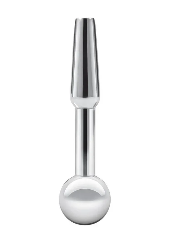 Blue Line Peephole Penis Plug – Stainless