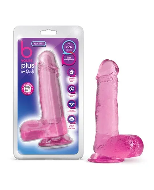 Blush B Yours Plus 7.25″ Rock N Roll Dildo