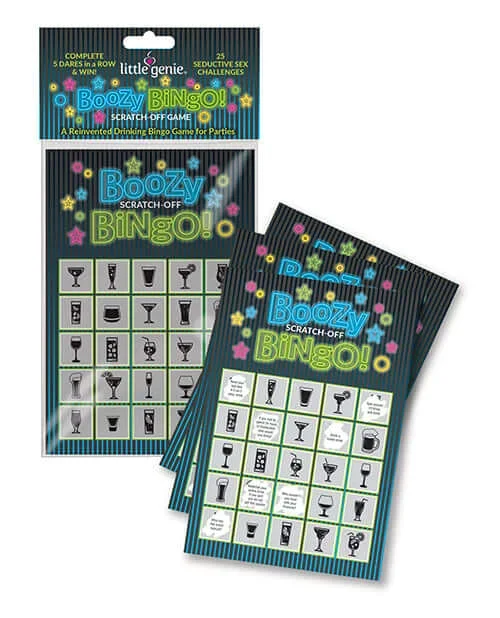 Boozy Bingo – The Ultimate Drinking Truth or Dare Party Game!