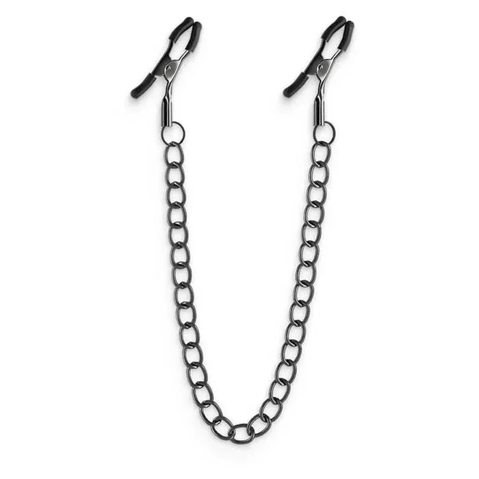 Bound DC2 Nipple Clamps with Silicone Tips and Chain