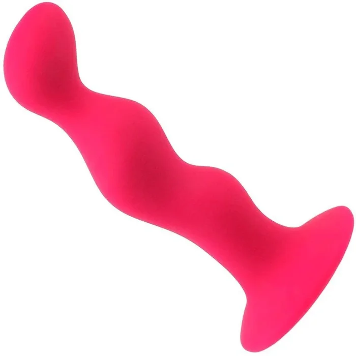 Bulbed Silicone Booty Love Anal Plug – Strong Suction Cup Base!
