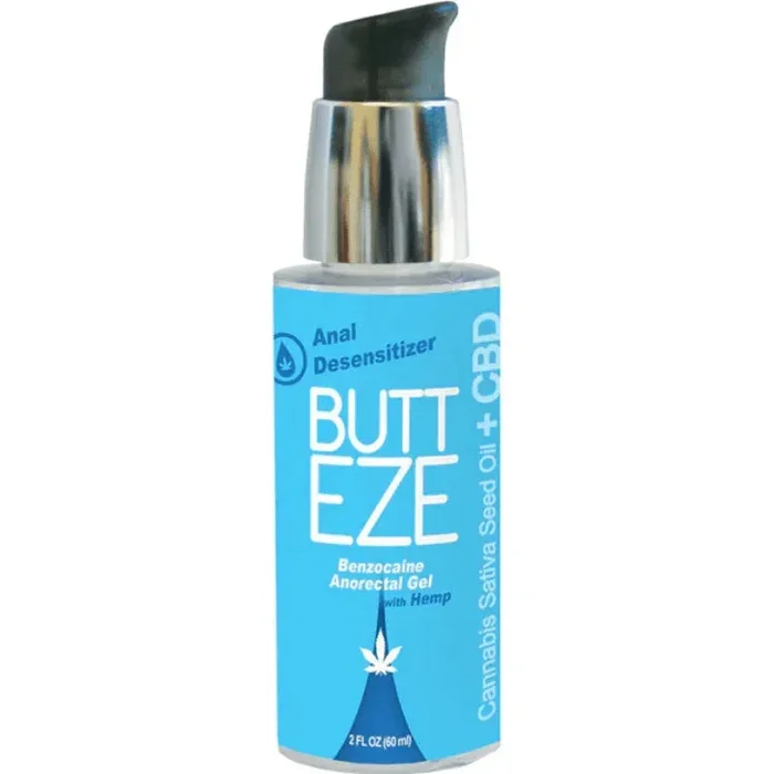 Butt Eze Anal Desensitizer with Benzocaine and Hemp Seed Oil + CBD