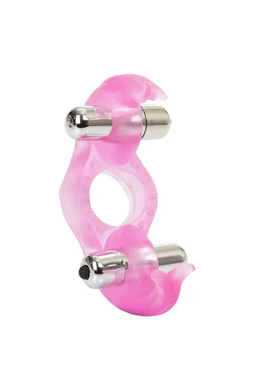 Cal Exotics – Couples Enhancer – Triple Orgasm Enhancer Cock Ring – Pink