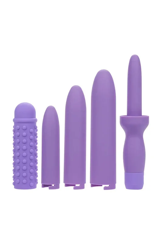 Cal Exotics – Dr. Laura Berman – Set of 4 Rechargeable Dilators Plus Sleeve