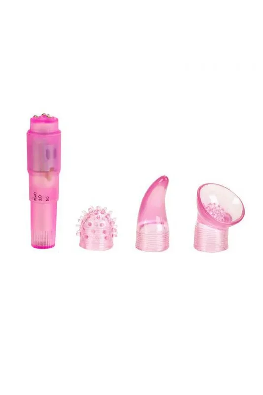 Cal Exotics – First Time – Travel Teaser Bullet Kit – Pink