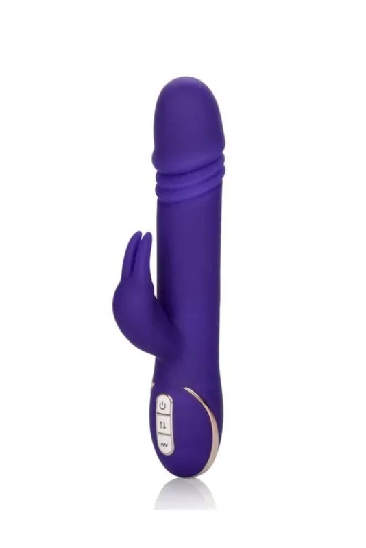 Cal Exotics – Jack Rabbit Signature – Silicone Thrusting Rabbit – Purple