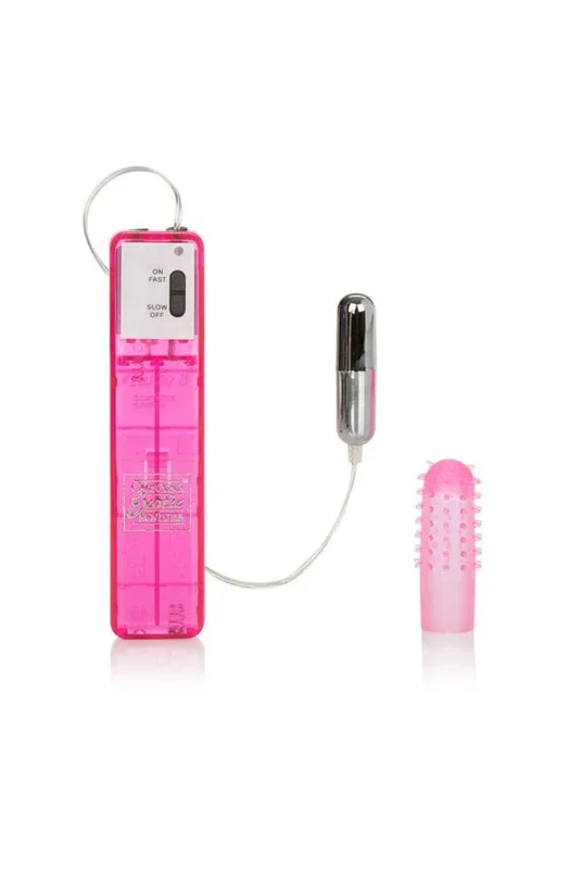 Cal Exotics – Pocket Exotics – Turbo 8 Accelerator Single Bullet Vibrator – Pink