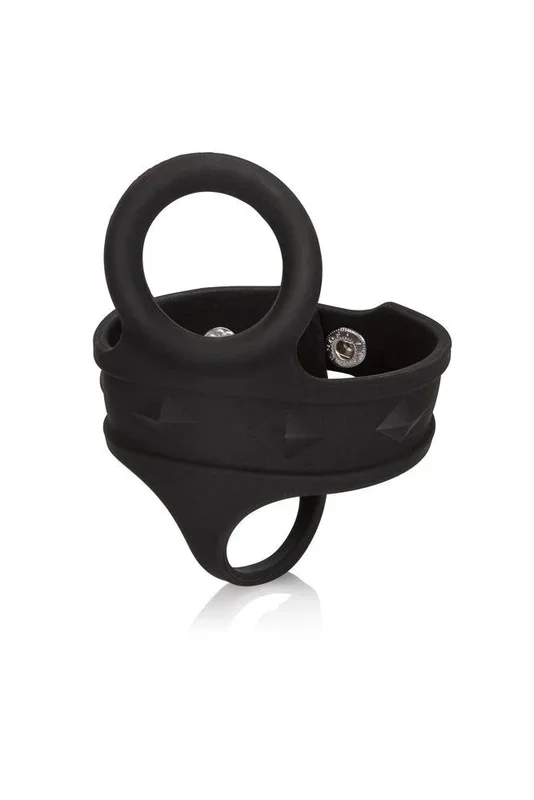 Cal Exotics – Silicone Tri-Snap Ball Spreader – Black