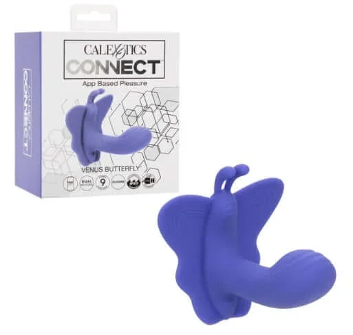 CalExotics Connect Venus Butterfly – Dual Motor Stimulator with App Control