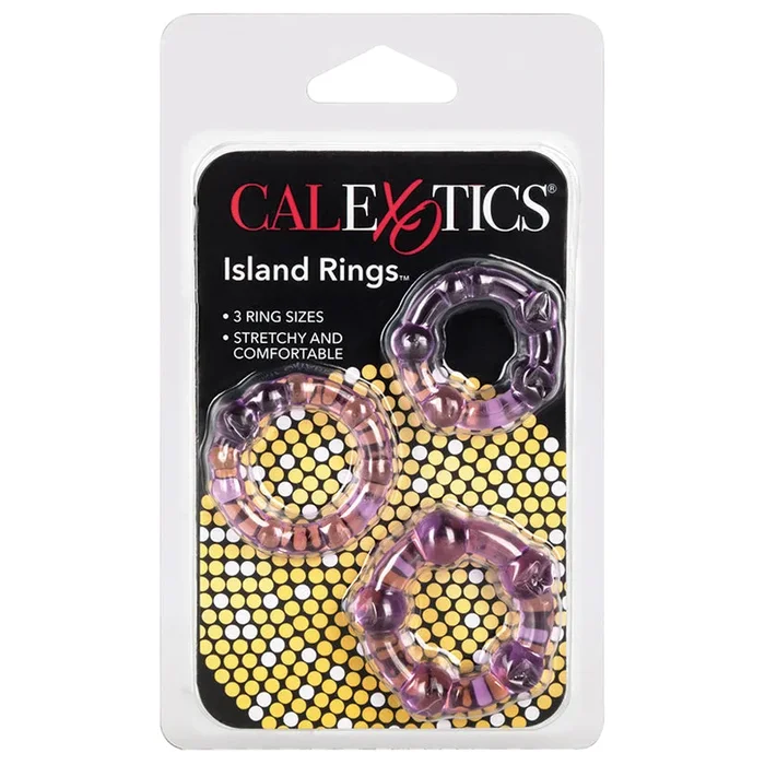 CalExotics Island Rings – Purple (3 Pack)