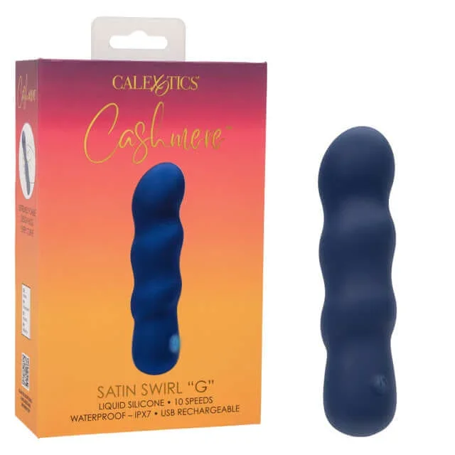 Cashmere Satin Swirl “G” Vibrator