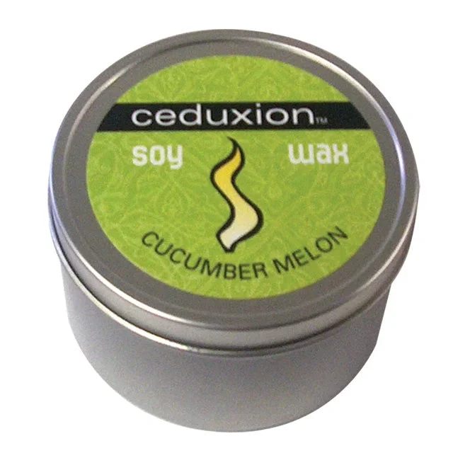 Ceduxion Soy Wax Massage Candle Cucumber Melon 6oz
