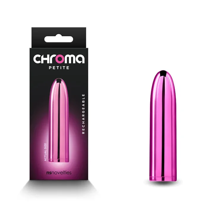 Chroma Petite Bullet – Pink – Metallic Pink 8.7 cm USB Rechargeable Bullet