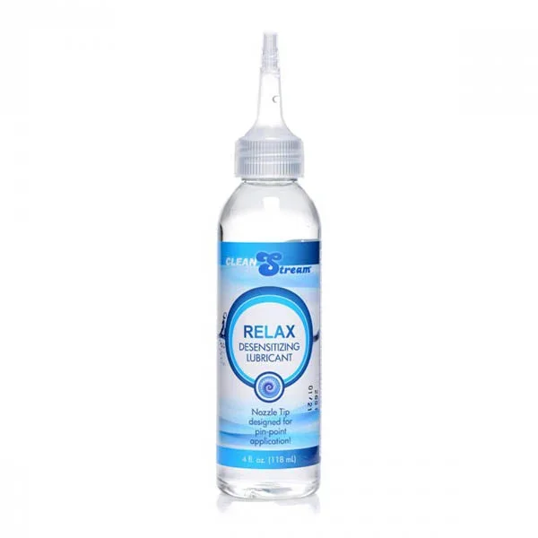 CleanStream Relax Desensitising Lubricant with Nozzle Tip – 118 ml Bottle