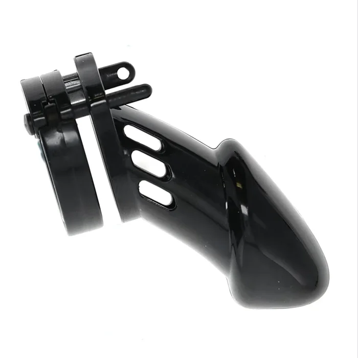 COCK CAGE W/ 5 RINGS:35/38/43/46/49MM