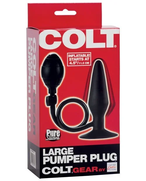 COLT Large Pumper Plug – Black