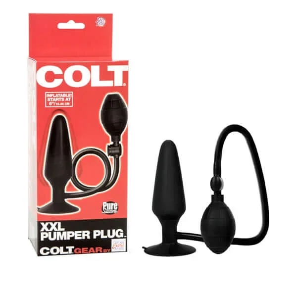 COLT XXL Pumper Plug Inflatable Black