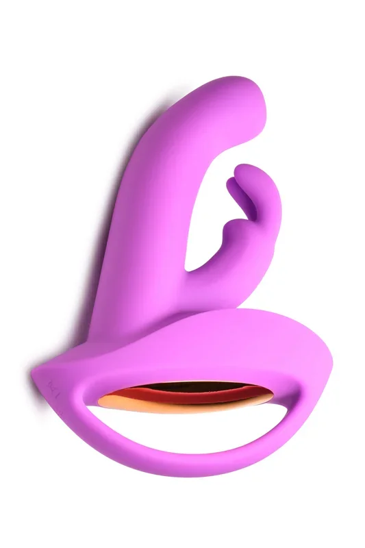 Come Hither Silicone Rabbit Vibrator for Clitoral and G-Spot