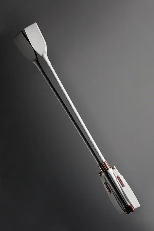 Coquette Pleasure Collection – 23622 – Vegan Leather Crop – White