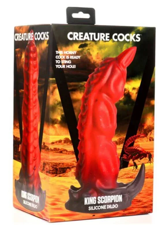 Creature Cocks King Scorpion Silicone Fantasy Dildo
