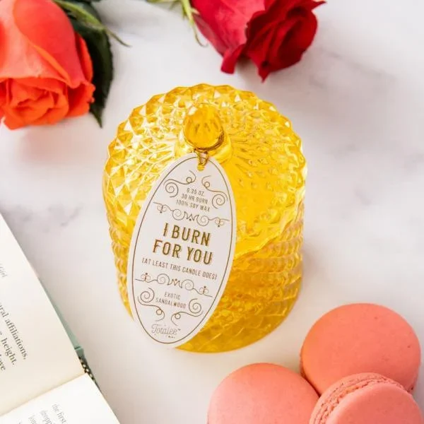 Crystal Burn For You Candle – Yellow